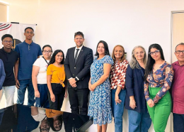 Reunião com os bolsistas do curso de Biblioteconomia da UFMA